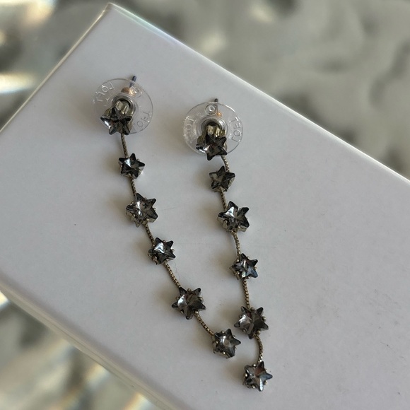 Loft Star Dangle Earrings - Picture 2 of 2